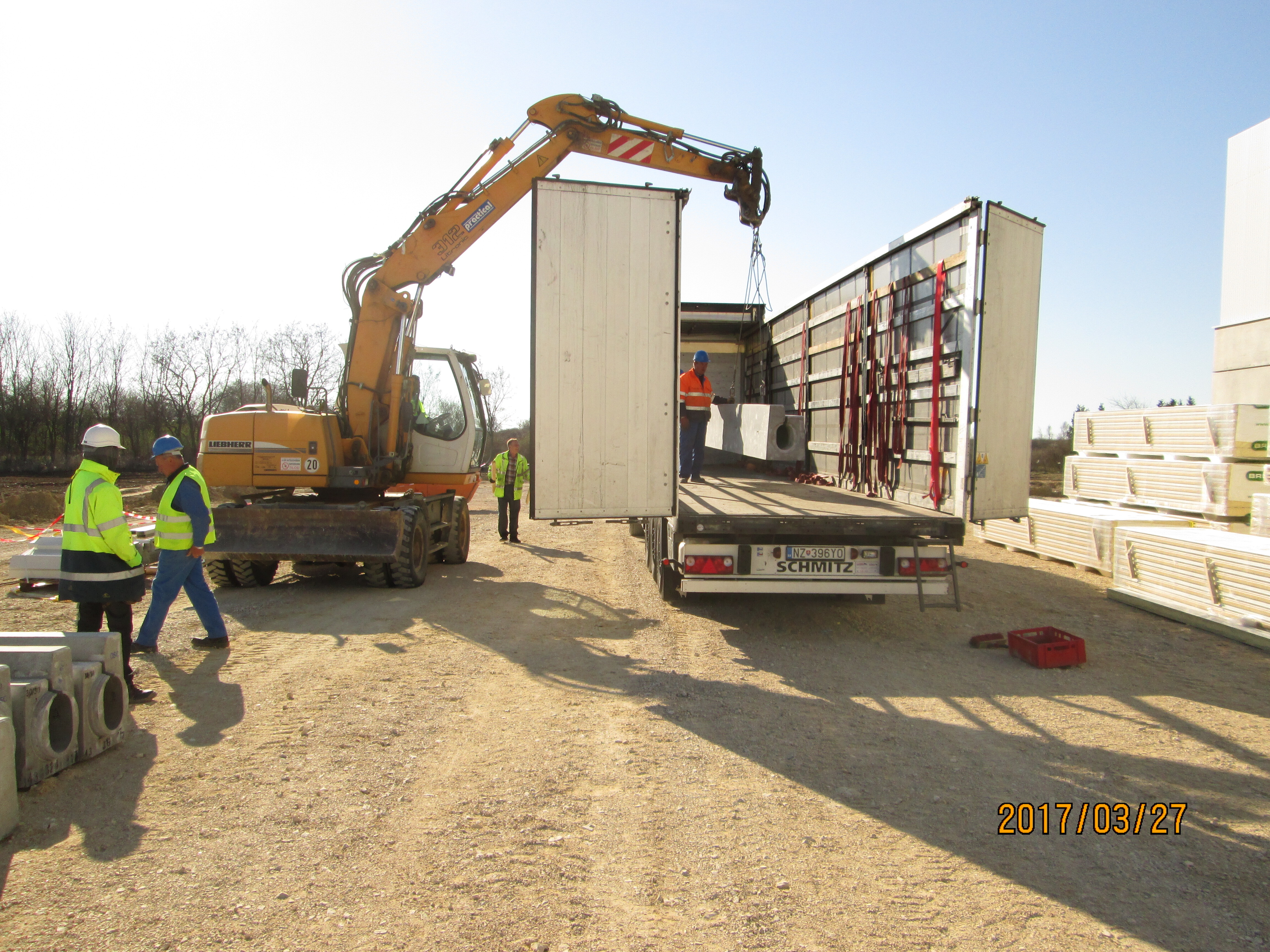 Pureco slot drains in the Penny logistics center