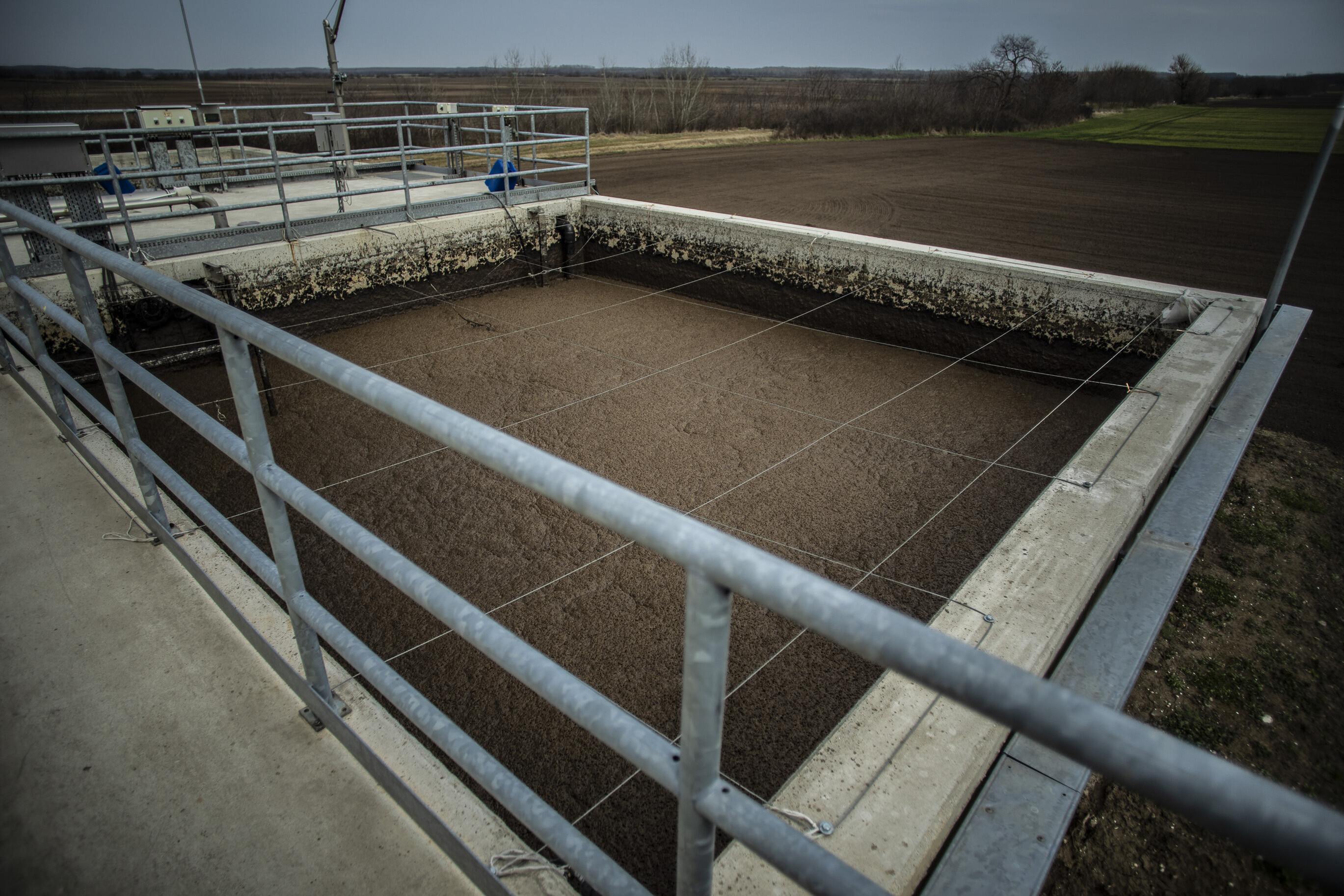 Wastewater treatment in Battonya Hungary
